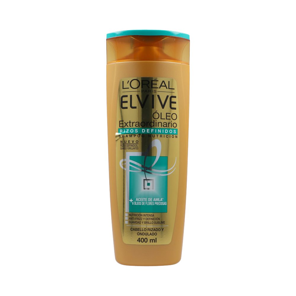 Shampoo Rizos Definidos Elvive Oleo Extraordinario Frasco X 400 Ml Los expertos en ahorro Cruz